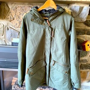 Pulse Ski Jacket- Green size Small